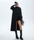 Black Mesh Layered Skirt
